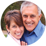 smiling couple